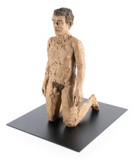 Stephan Balkenhol - Kniender Mann