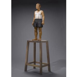 Stephan Balkenhol - Man In Black Trunks