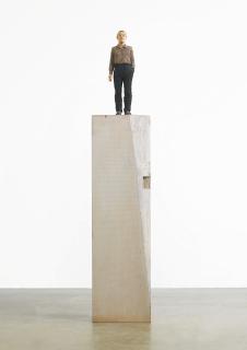 Stephan Balkenhol - Man With Cigarette