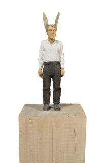 Stephan Balkenhol - Man with Donkey Ears