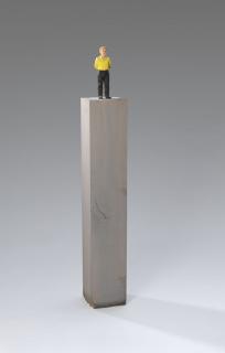 Stephan Balkenhol - Mann im gelben Hemd