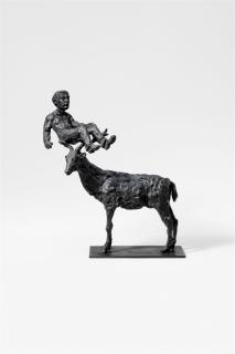 Stephan Balkenhol - Mann im Hirschgeweih