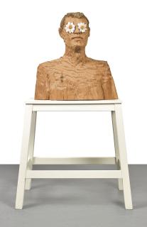 Stephan Balkenhol - Mann Mit Margeriten-Augen