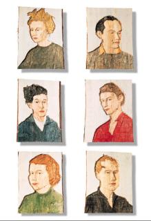 Stephan Balkenhol - Relief Heads 1-6