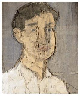 Stephan Balkenhol - Senza titolo (Ritratto di uomo)