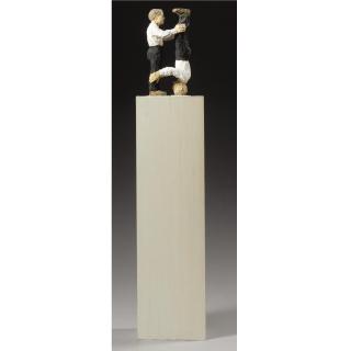 Stephan Balkenhol - Two Men Headfirst