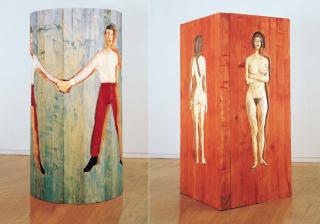 Stephan Balkenhol - Volume Relief-I (Male) Volume Relief-II (Female)