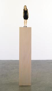 Stephan Balkenhol - Woman In Little Black Dress