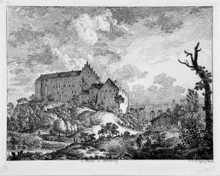 Stephan Christian Freiherr von Stengel - 4 Bll.: Süddeutsche Burganlagen und Herrenhäuser.