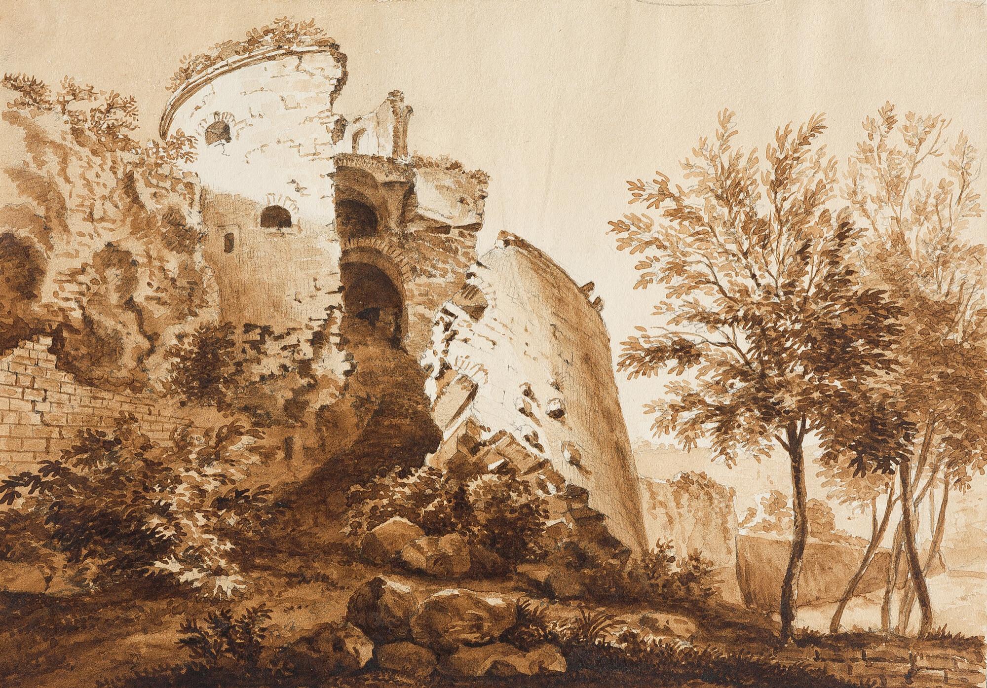 Stephan Christian Freiherr von Stengel - Der Pulverturm des Heidelberger Schlosses.