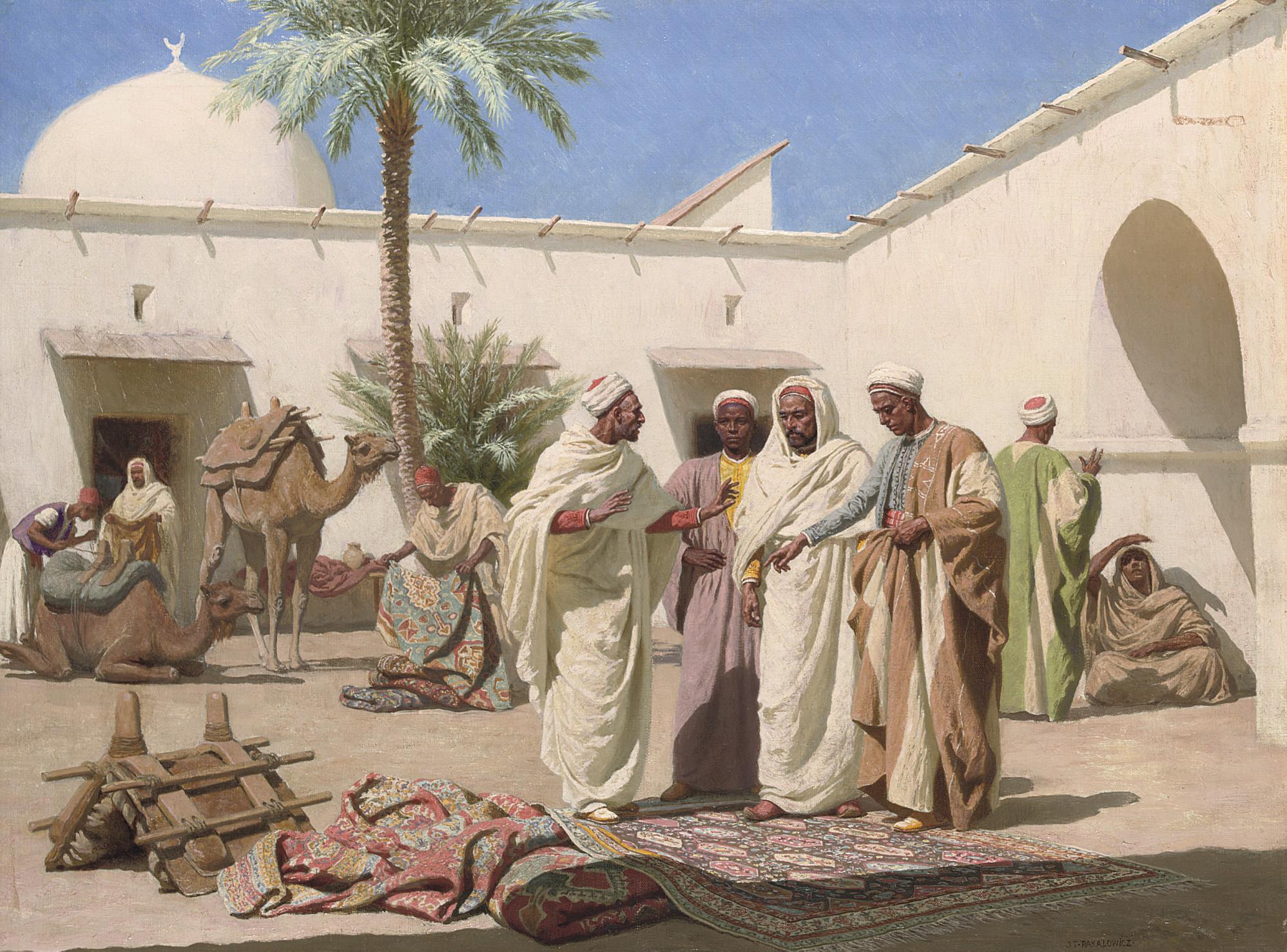 Stephan Wladislawowitsch Bakalowicz - The carpet merchant