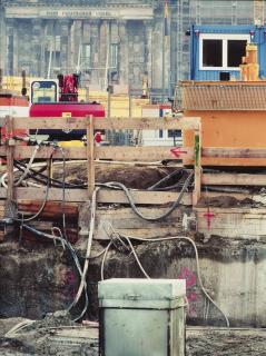 Stéphane Couturier - Berlin, Platz Der Republik, 1996Cibachrome Print. On The Reverse, Signed, Titled, Dated And Numbered 2/5 In Black Felt Tip Pen. Framed.
