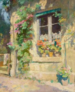 Stéphane Leroy - A Sunlit Cottage