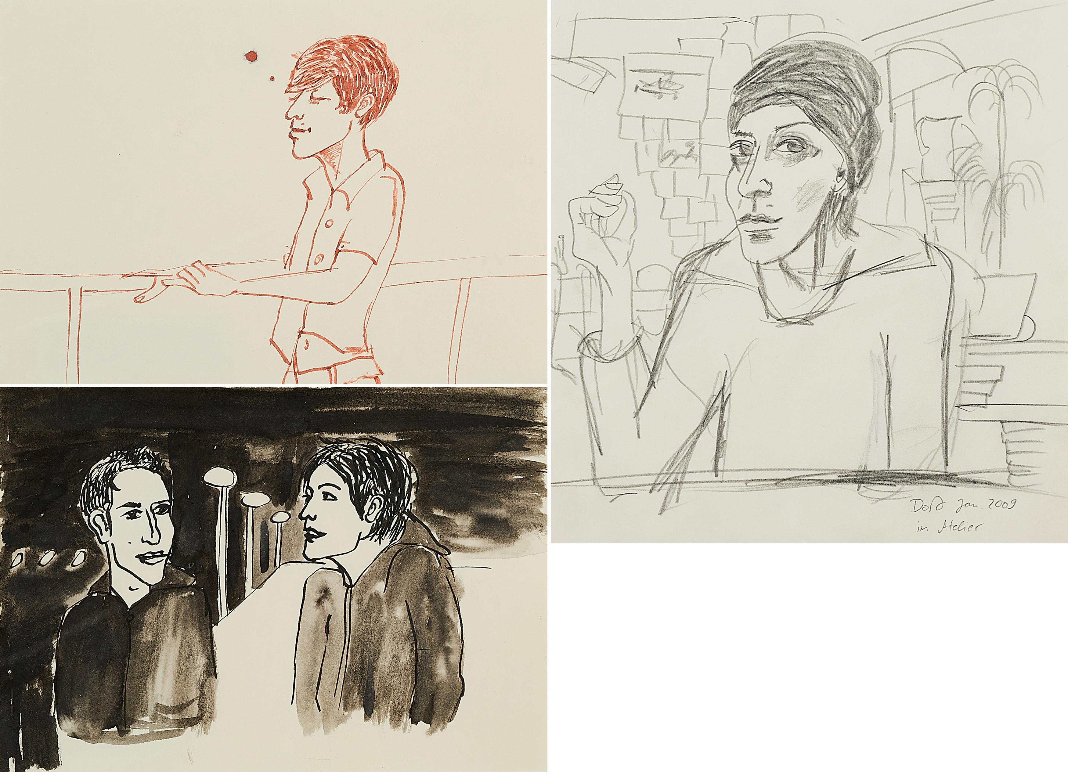 Stephanie Dost - Ohne Titel (Auf der Fähre), \