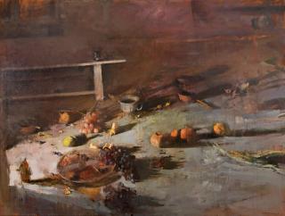 Stephanos Daskalakis - Still life with summer fruits