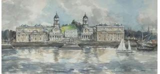Stephen Bone - Royal Hospital, Greenwich