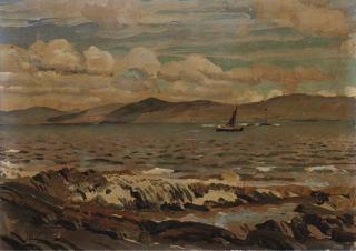 Stephen Bone - Setting Lobster Pots, Bantry Bay