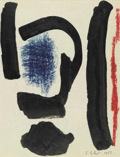 Stephen Gilbert - Cobra drawings, 1950