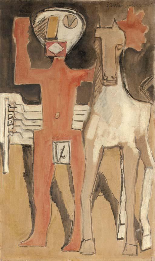 Stephen Gilbert - Man and Horse