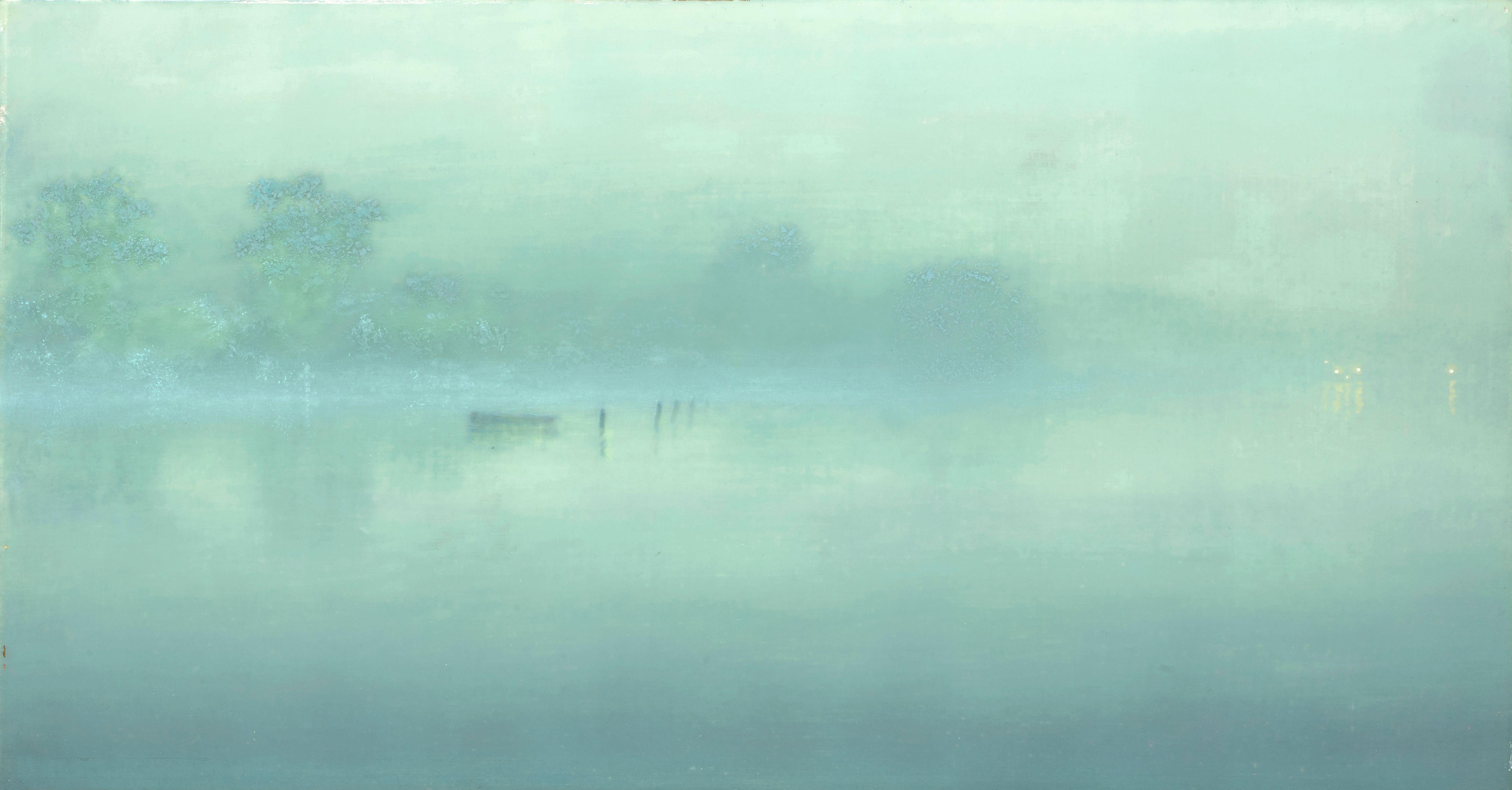 Stephen Hannock - Flooded River: Iridescent Dawn