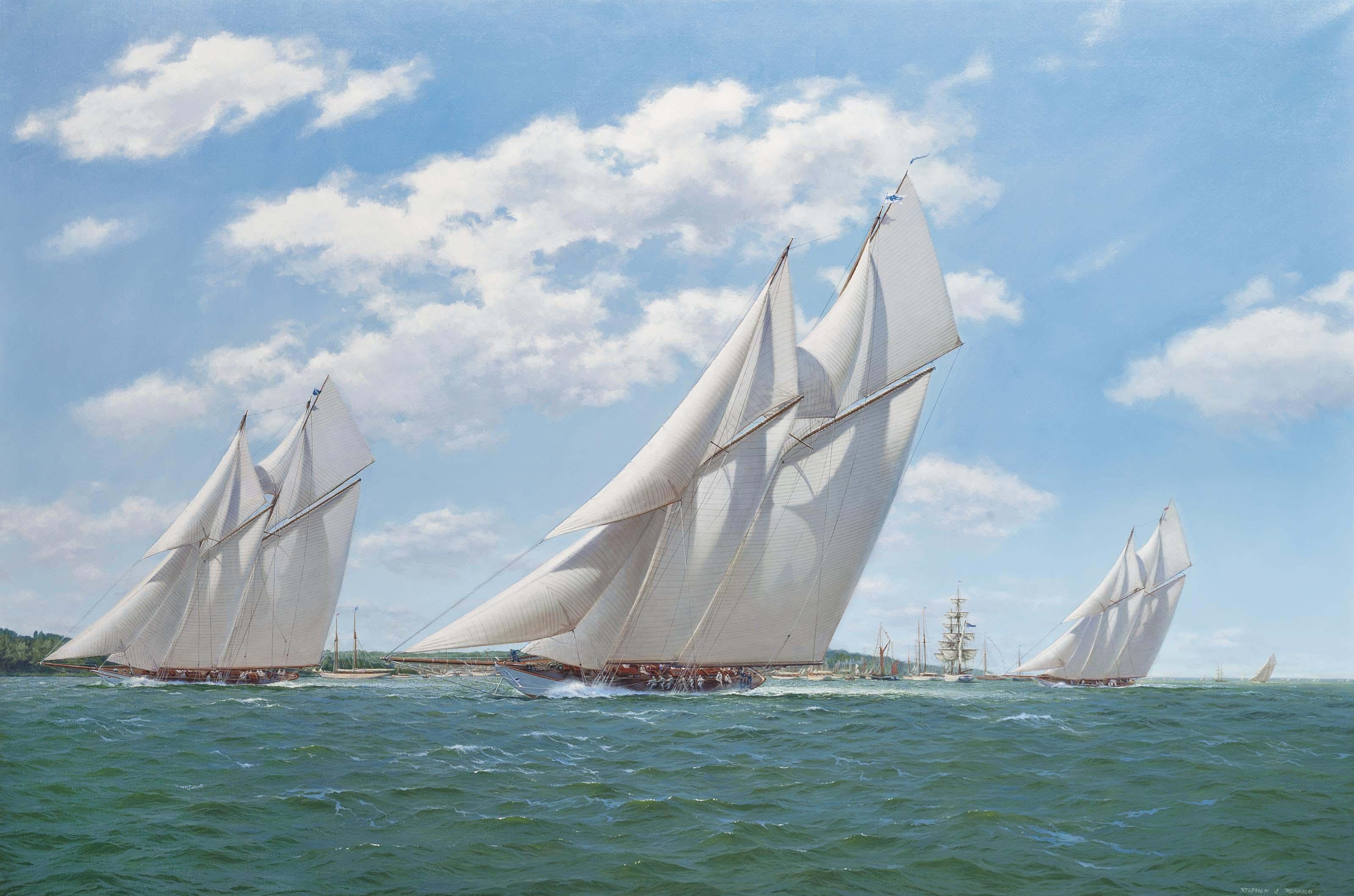 Stephen J. Renard - Pinnacles Of Power:  The Mighty Westward Outpacing Her Rivals