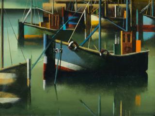 Stephen Mangan - Boats at Harbour