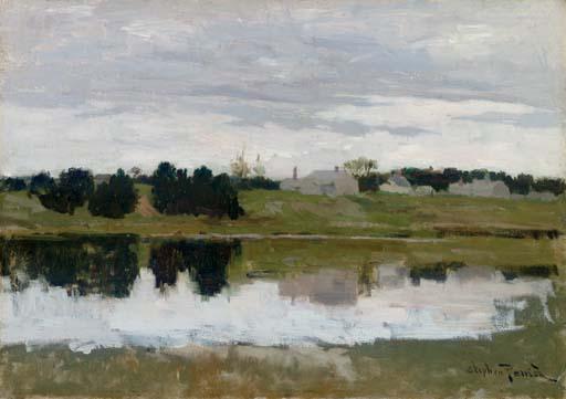 Stephen Maxfield Parrish - Reflections in a Pond