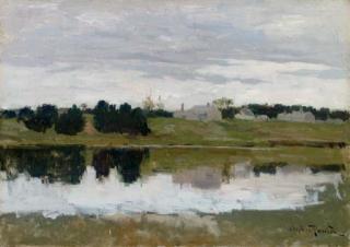 Stephen Maxfield Parrish - Reflections in a Pond