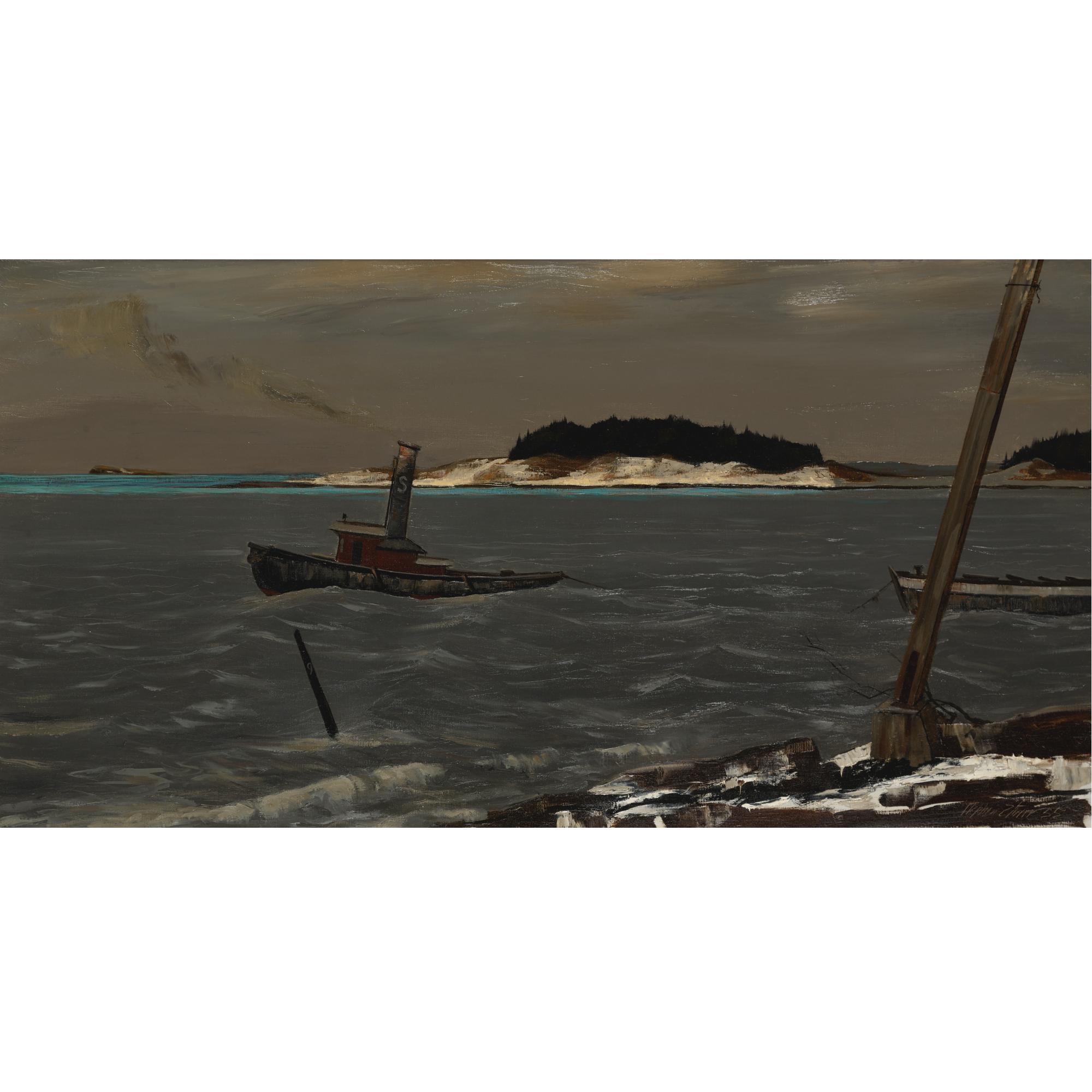 Stephen Morgan Etnier - Winter - Casco Bay