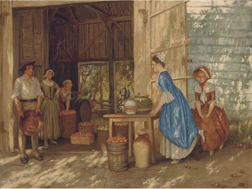 Stephen Reid, R.B.A. - The Cider Press
