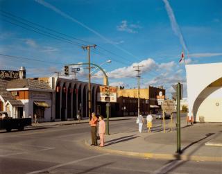 Stephen Shore - Broad Street, Regina, Saskatchewan, 1974