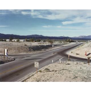 Stephen Shore - \'Cal 177, Desert Center, California\'