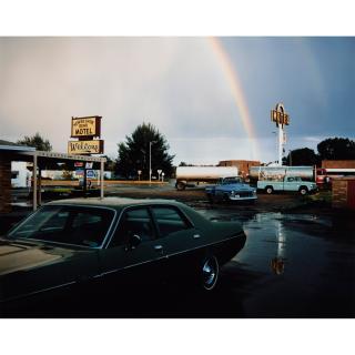 Stephen Shore - Horse Shoe Bend Motel, Lovell, Wyoming , 1973
