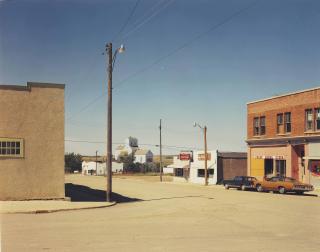 Stephen Shore - Main St., Gull Lake, Saskatchewan, 8/18/74