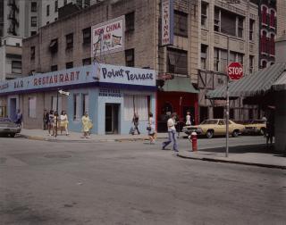 Stephen Shore - Market Street and Market Place, Pittsburgh, Pennsylvania, July 5, 1973