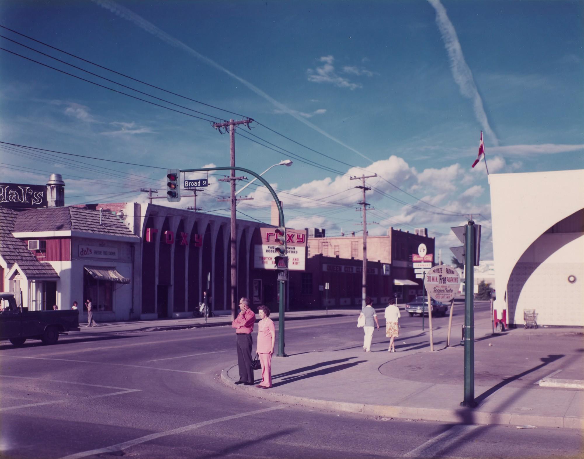 Stephen Shore - \'Stephen Shore, Broad Street, Regina, Saskatchewan\', 17 August 1974