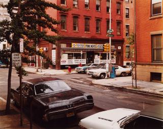 Stephen Shore - \'Twentieth Street and Spruce Street, Philadelphia, Pennsylvania\', 21 June 1974
