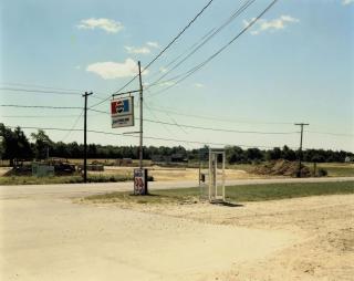 Stephen Shore - U.S. 1, Arundel Maine, July 17, 1974