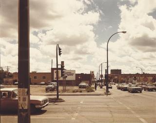 Stephen Shore - Victoria Avenue & Albert Street, Regina, Saskatchewan, 1974