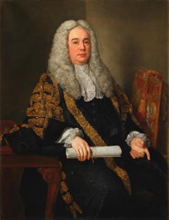 Stephen Slaughter - Portrait of Robert Jocelyn, Baron Newport, in the robes of Lord Chancellor