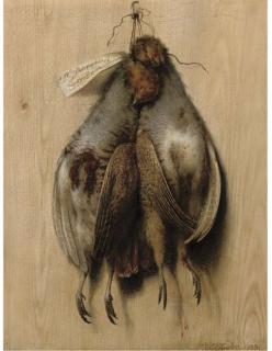 Stephen Taylor - Hanging Grey Partridge