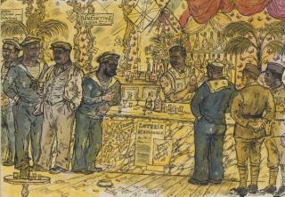 Stephen Tennant - The French bar