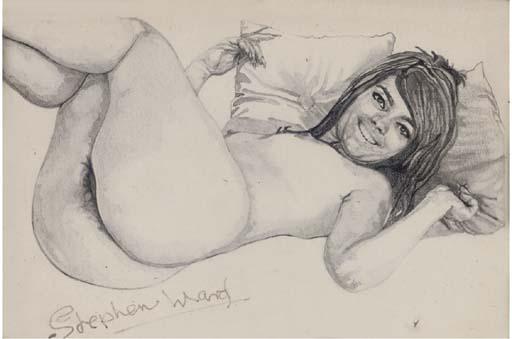 Stephen Ward - Mandy Rice-Davies Reclining