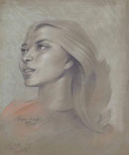 Stephen Ward - Portrait Of Miss Tessa Pendagast; Six Portrait Studies Of Adele De Havilland