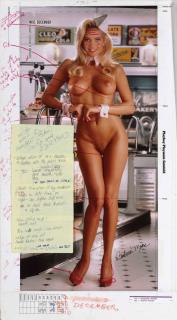 Stephen Wayda - Barbara Moore, December Playmate of the Month, 1992