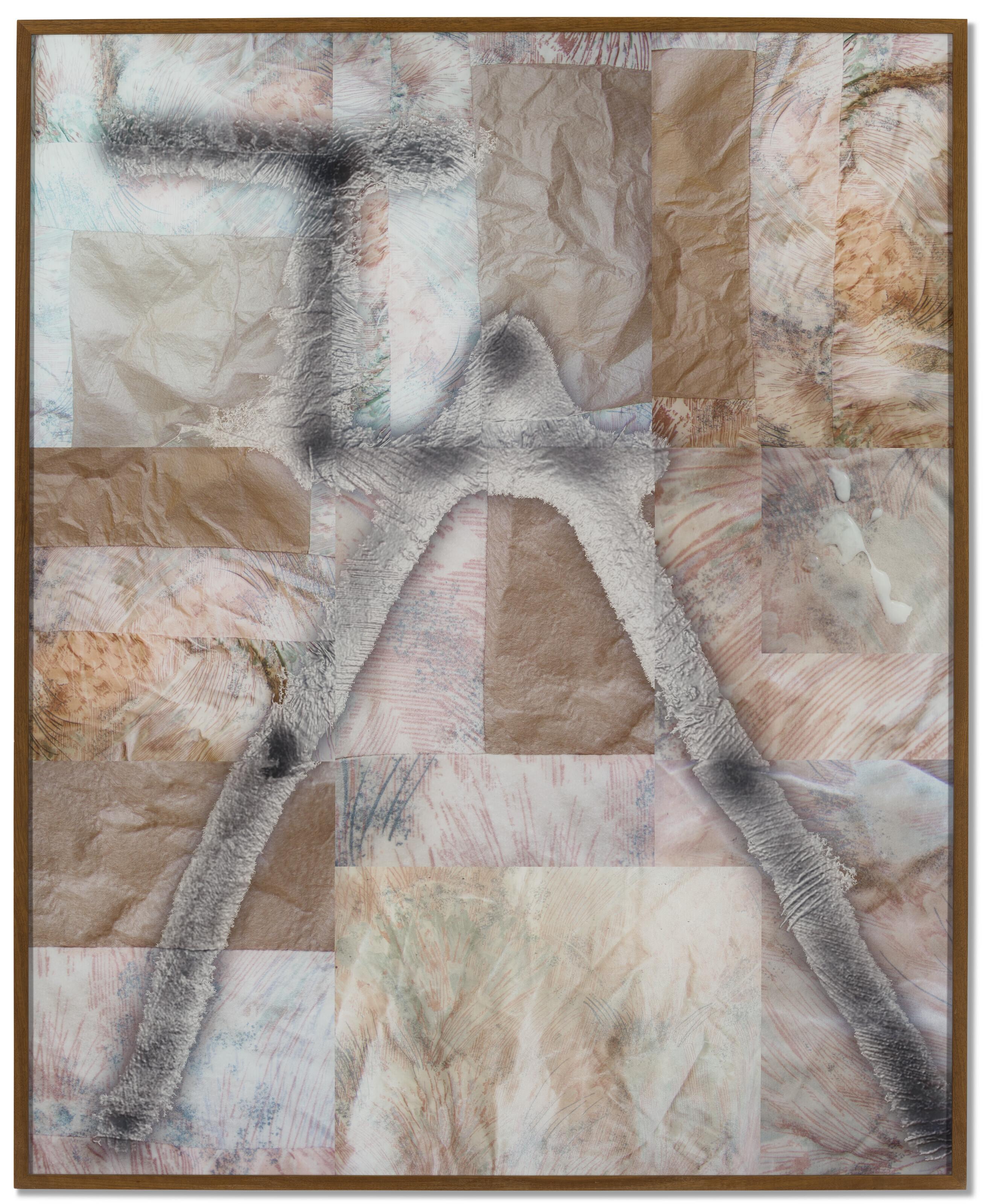 Sterling Ruby - Found Fabric Print 1 / True Love Always, Trans Los Angeles