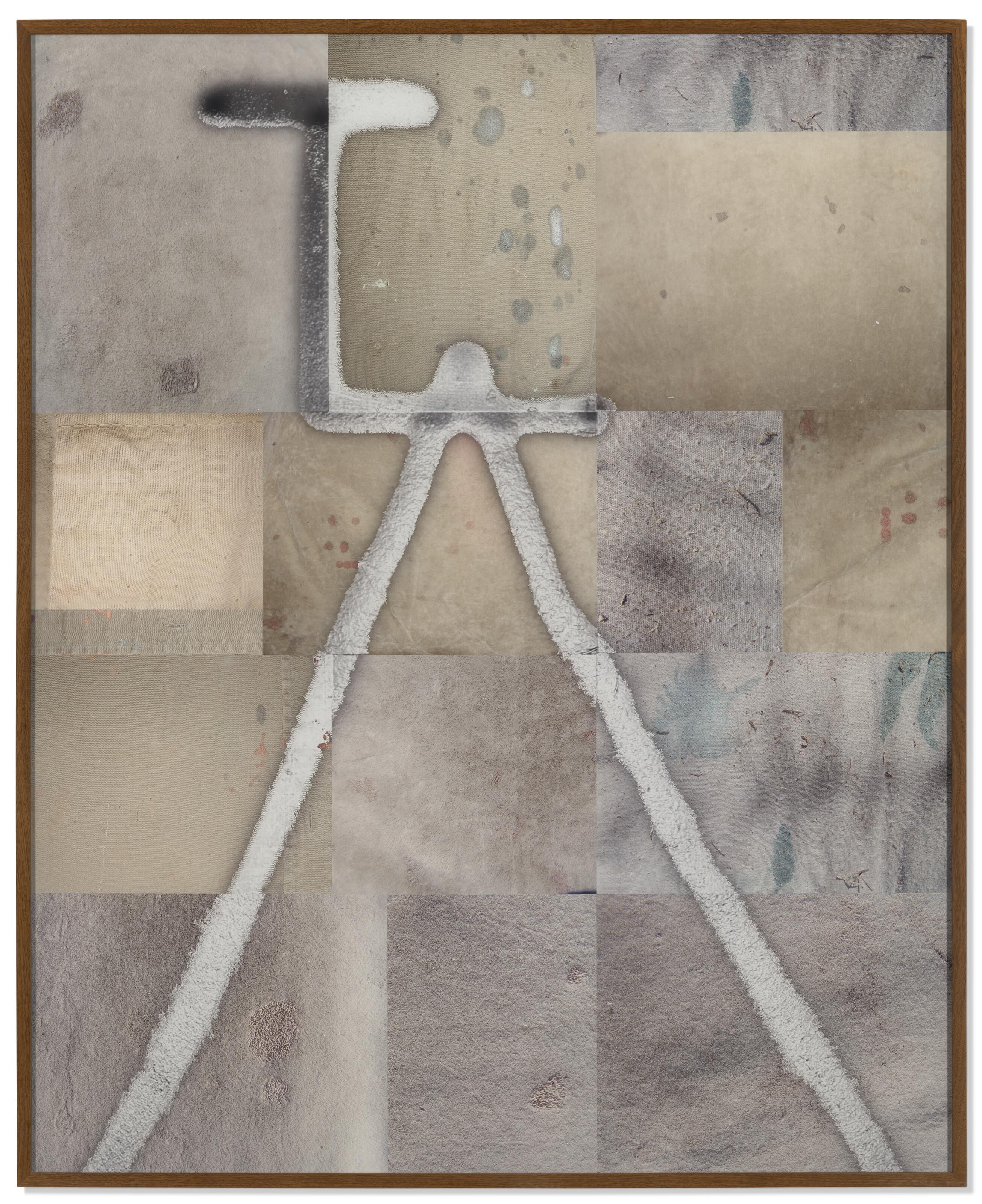 Sterling Ruby - Found Fabric Print 2 / True Love Always, Trans Los Angeles