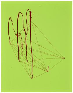 Sterling Ruby - (Mapping) Jordache Nail Polish