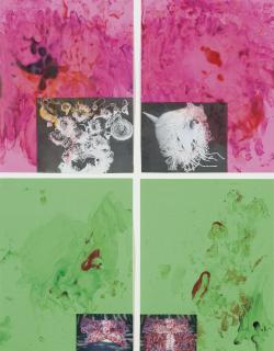 Sterling Ruby - Parallelogram (Masculine Pink/Feminine Green)