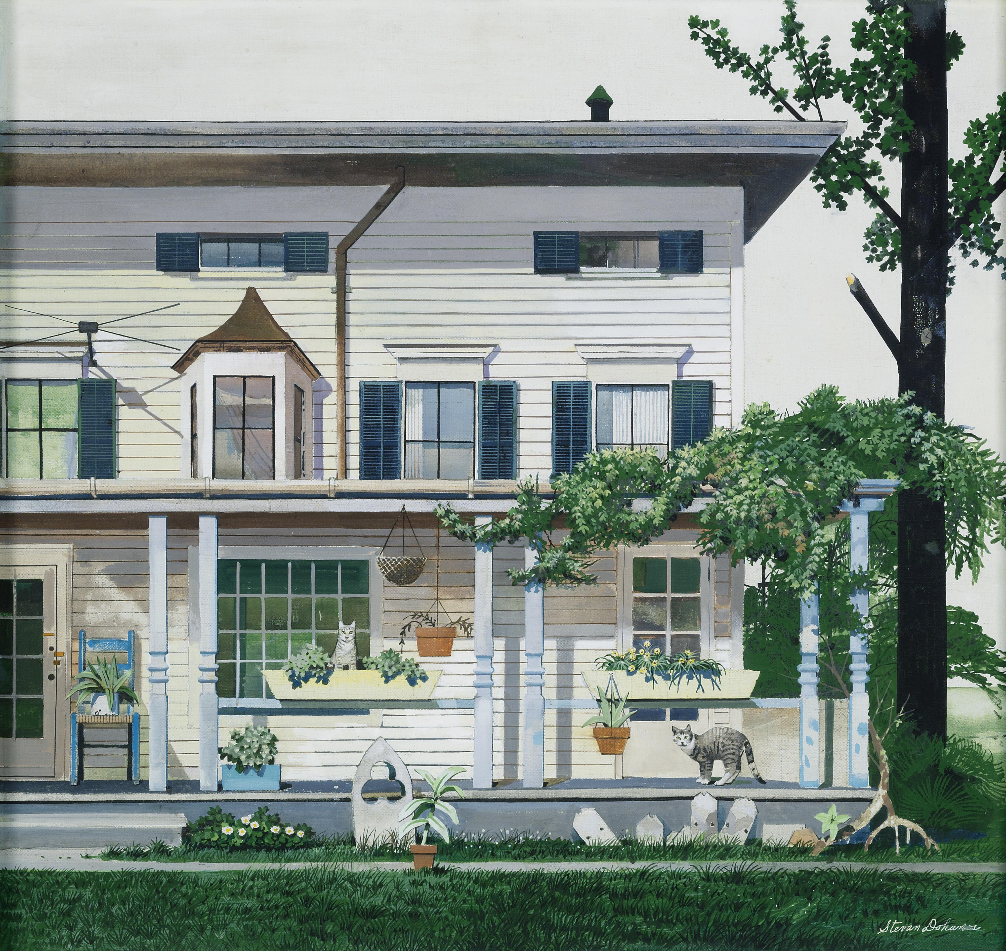 Stevan Dohanos - House In Westport